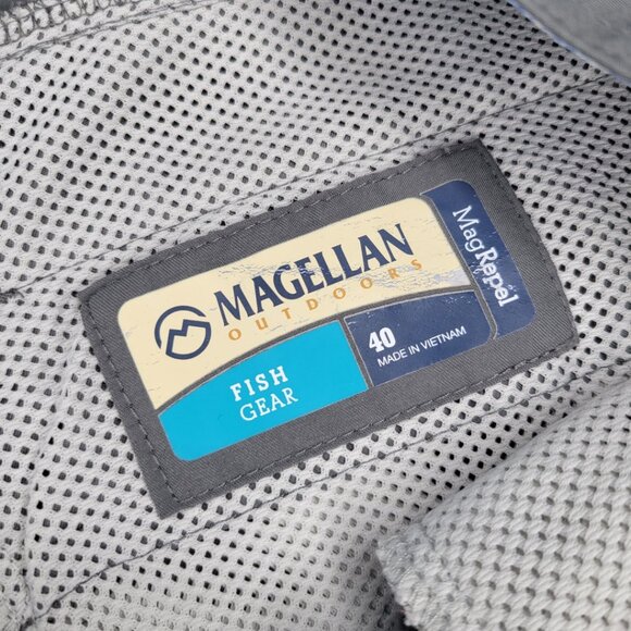 MAGELLAN OUTDOOR GREY CARGO SHORT FOR MEN - Picture 5 of 9